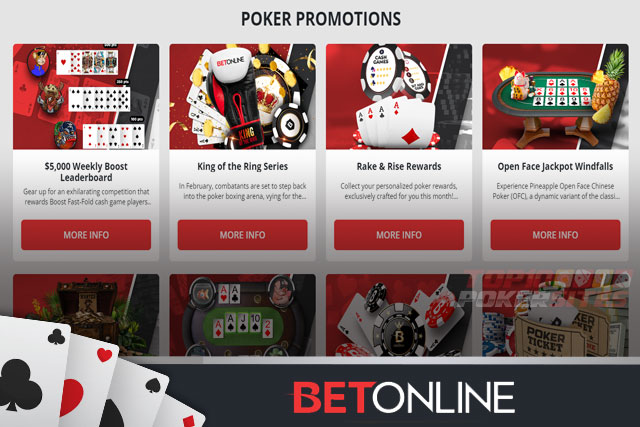 BetOnline Poker Promotions